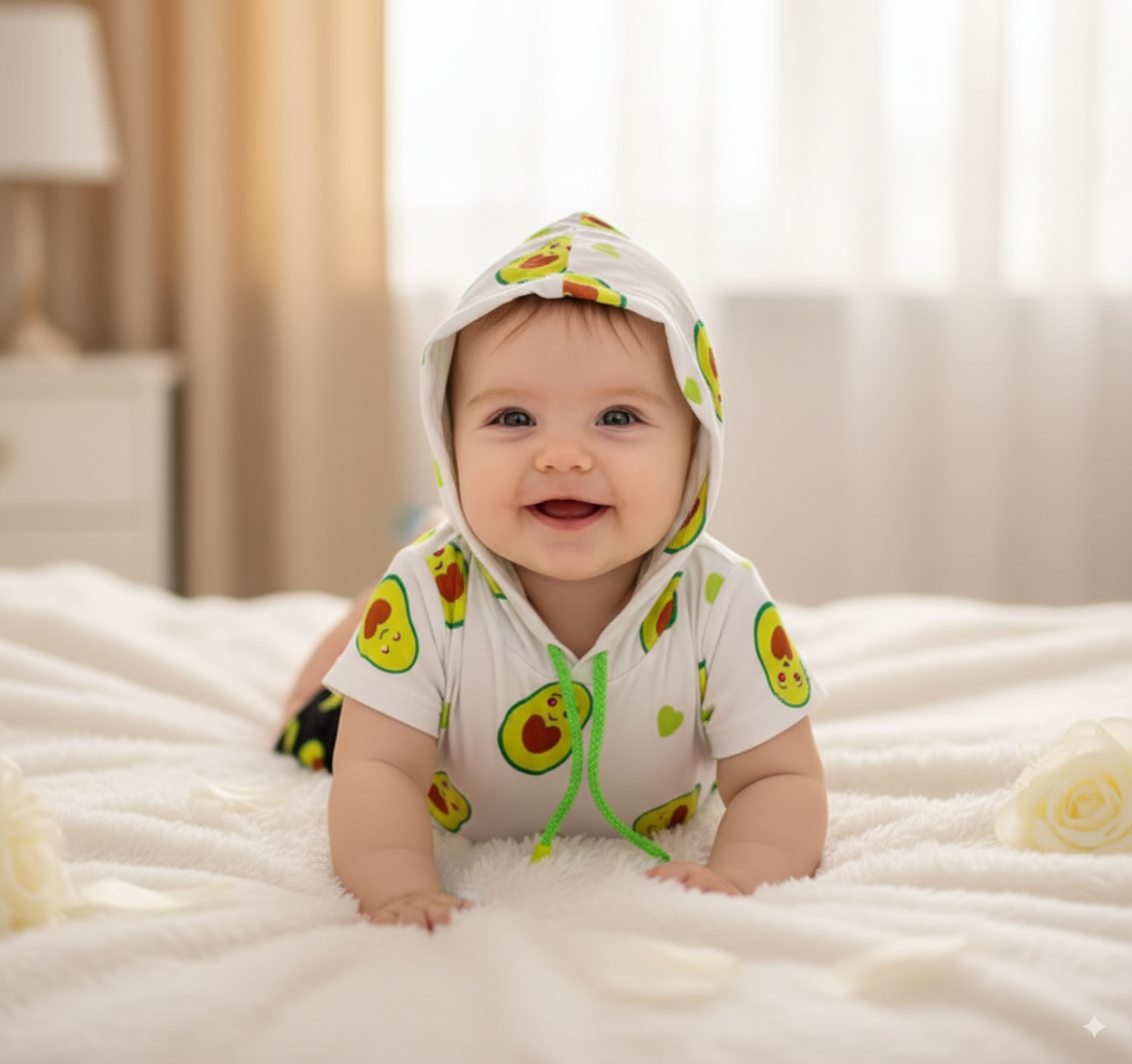 🛍️ Conjunto Capucha Aguacate – ¡Frescura y estilo en cada aventurita! 🥑