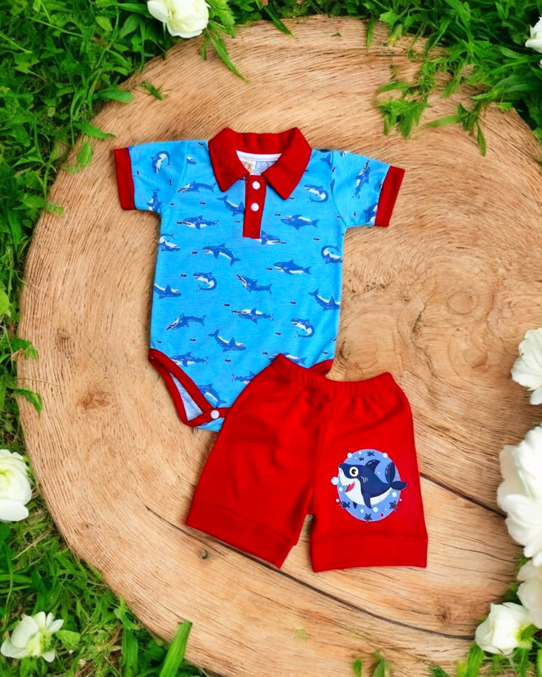 Conjunto Polo Tiburon
