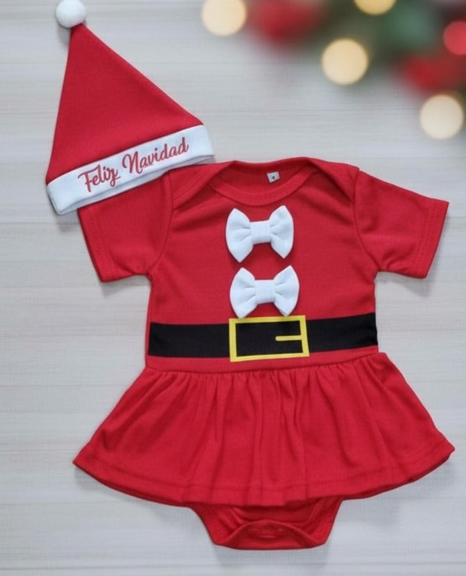 Conjunto para bebe de mamá Noel