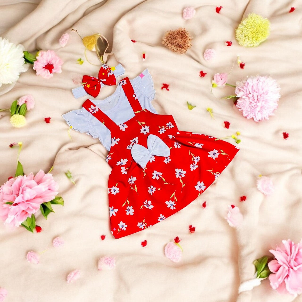 Vestido Niña rojo