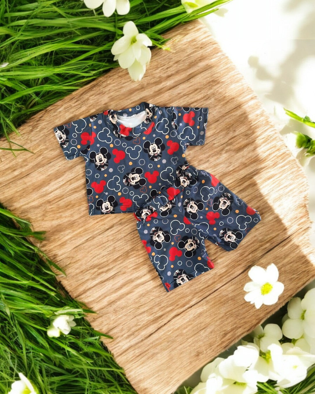 ✨Conjunto En algodón para bebé Mickey ✨