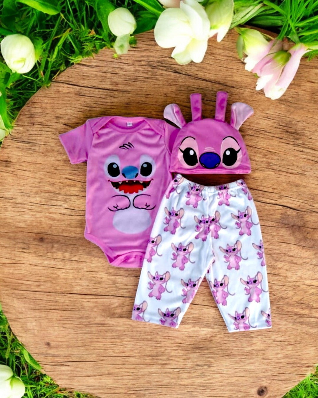 ✨🌸Conjunto con pantalón Novia stich🌸✨