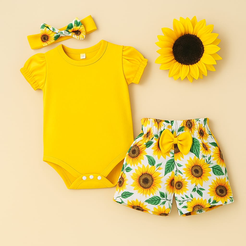 Conjunto short Girasol