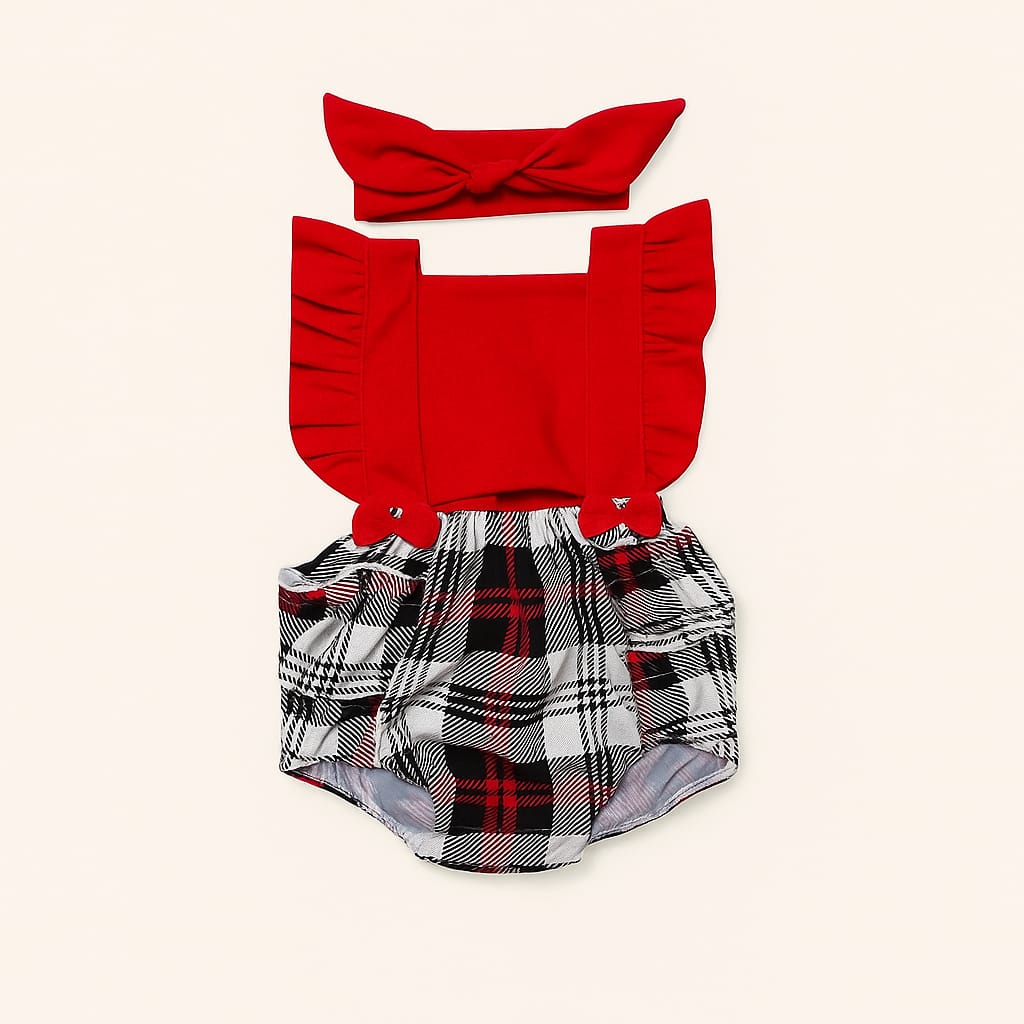 Asoleador Para niña rojo