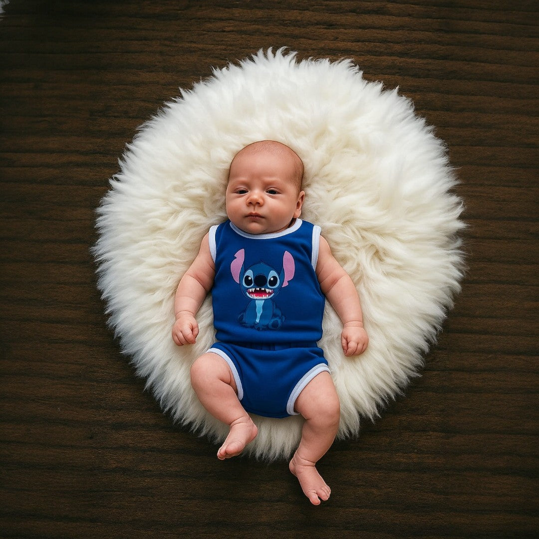 conjunto camiseta y calzon para bebe niño