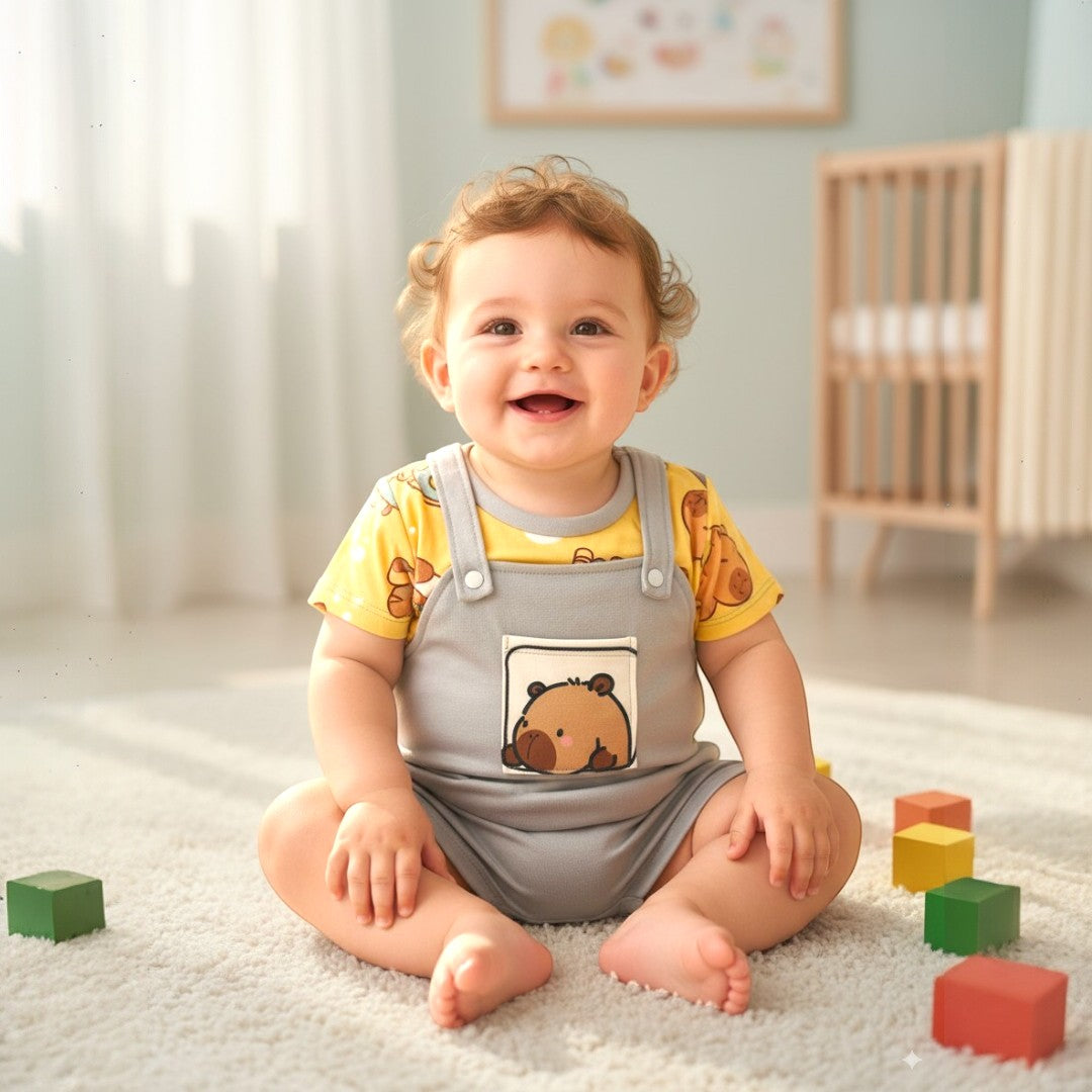 conjunto de capibara 👶💛