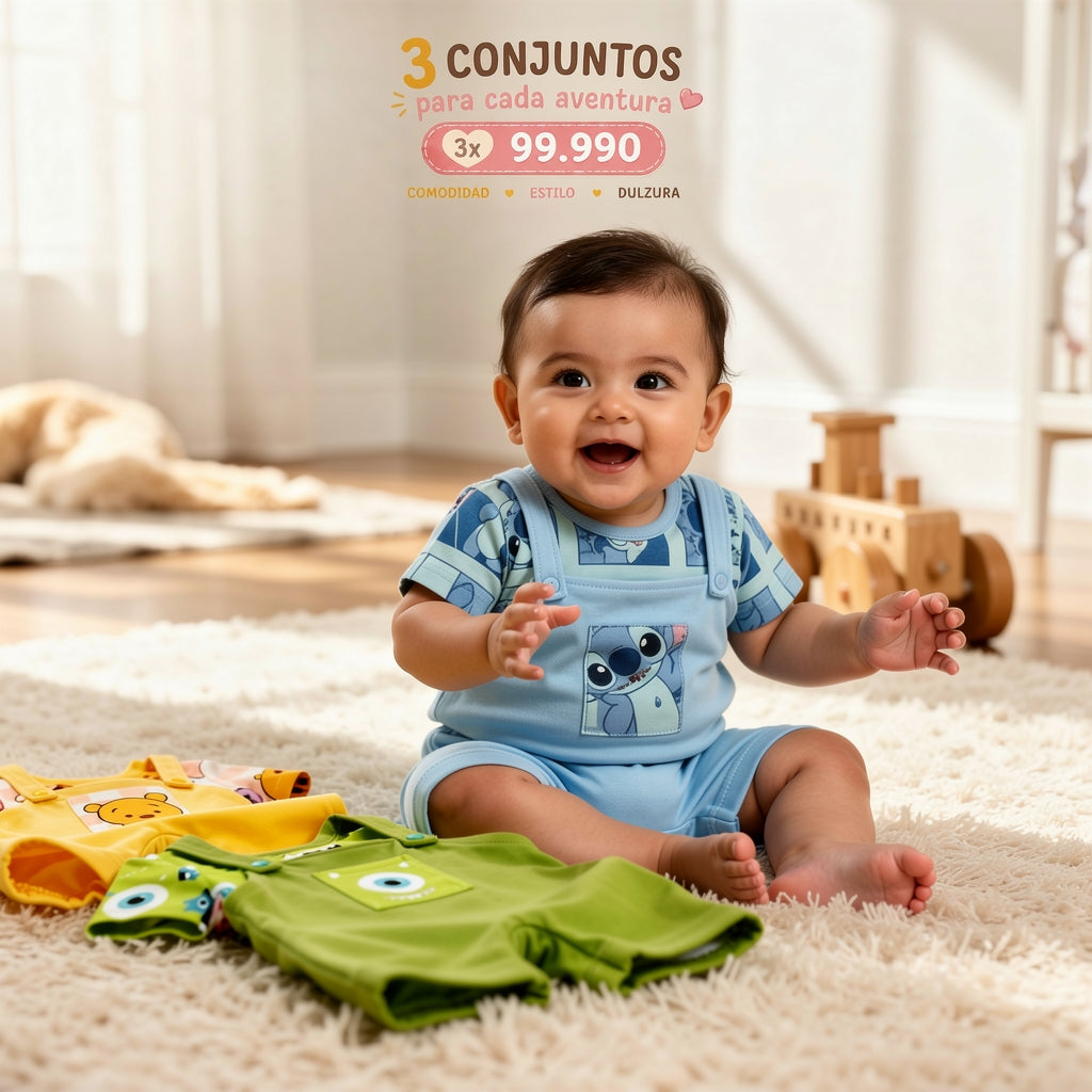 Conjunto Overol Stich