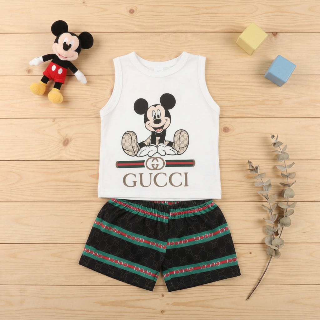 Conjunto Caserito Mickey Gucci🐭✨