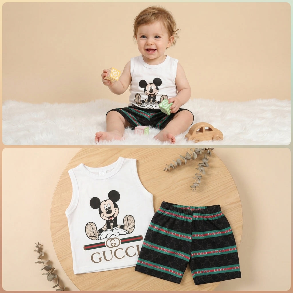 Conjunto Caserito Mickey Gucci🐭✨