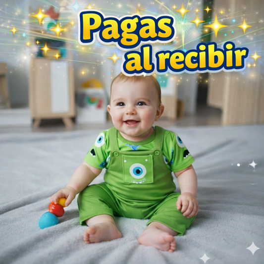 Overol con camiseta Mike wazoswky