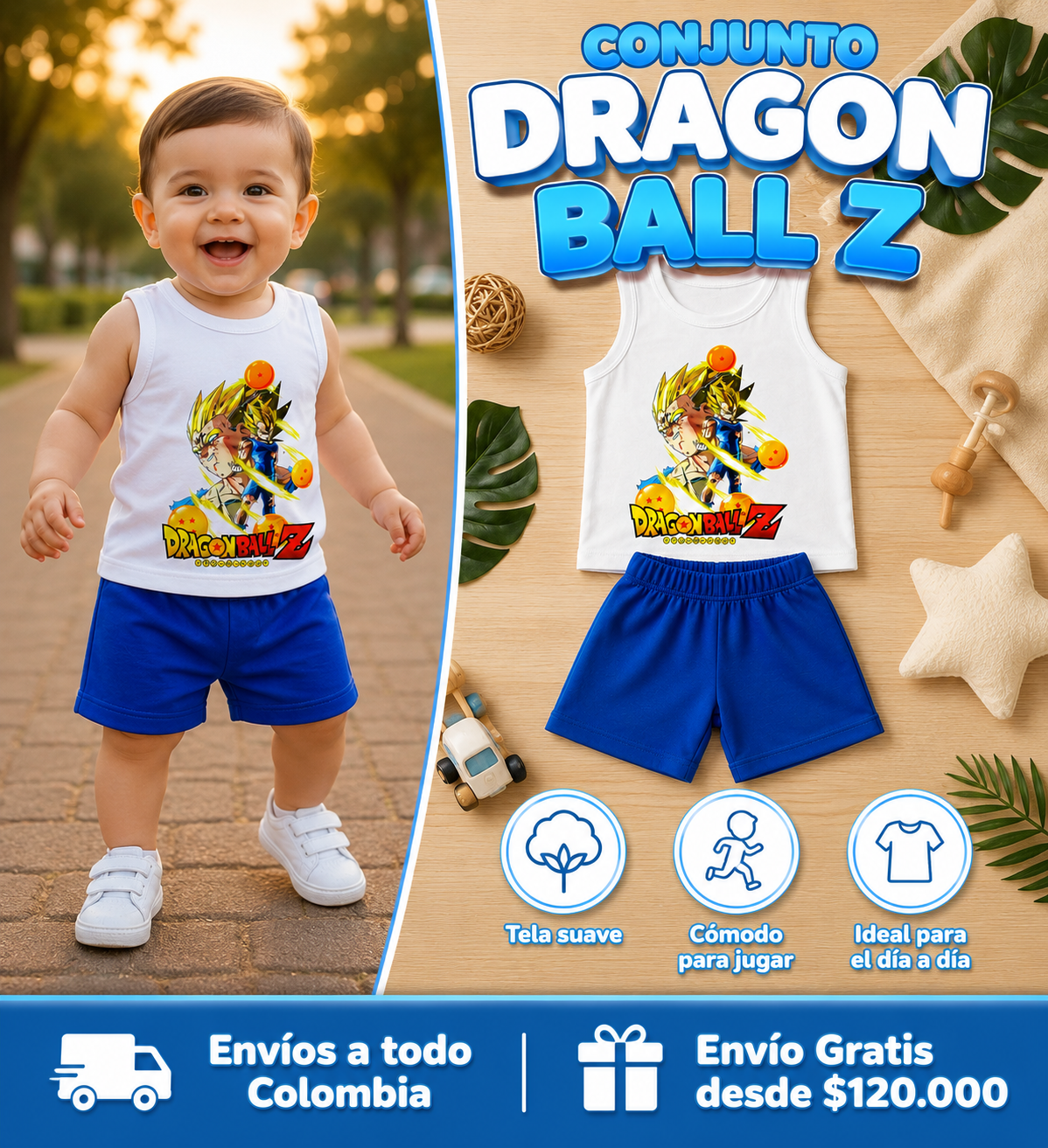 Combo x5 Conjuntos para Bebé | Comodidad para toda la semana