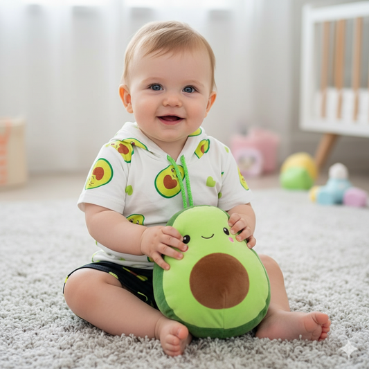 🛍️ Conjunto Capucha Aguacate – ¡Frescura y estilo en cada aventurita! 🥑