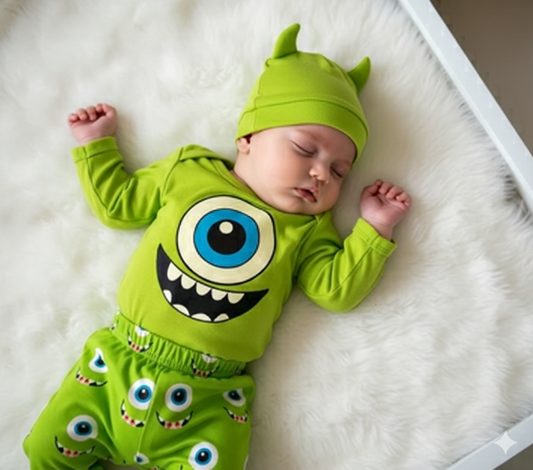 💚👀Conjunto multiusos Mike wazowsky  💚👀