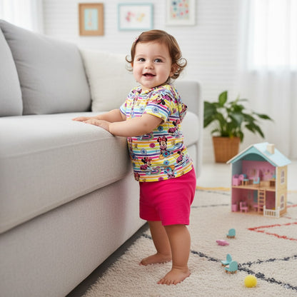 Conjunto con capota de minnie
