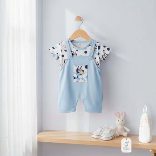 Conjunto Braga Bluey