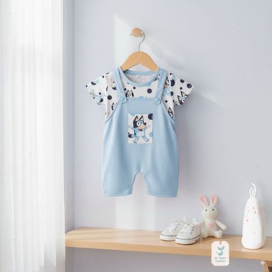 Conjunto Braga Bluey
