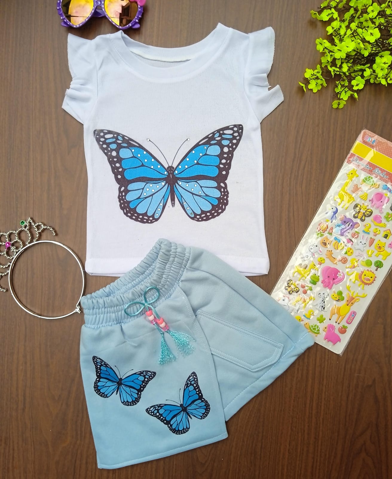 Conjunto mariposa