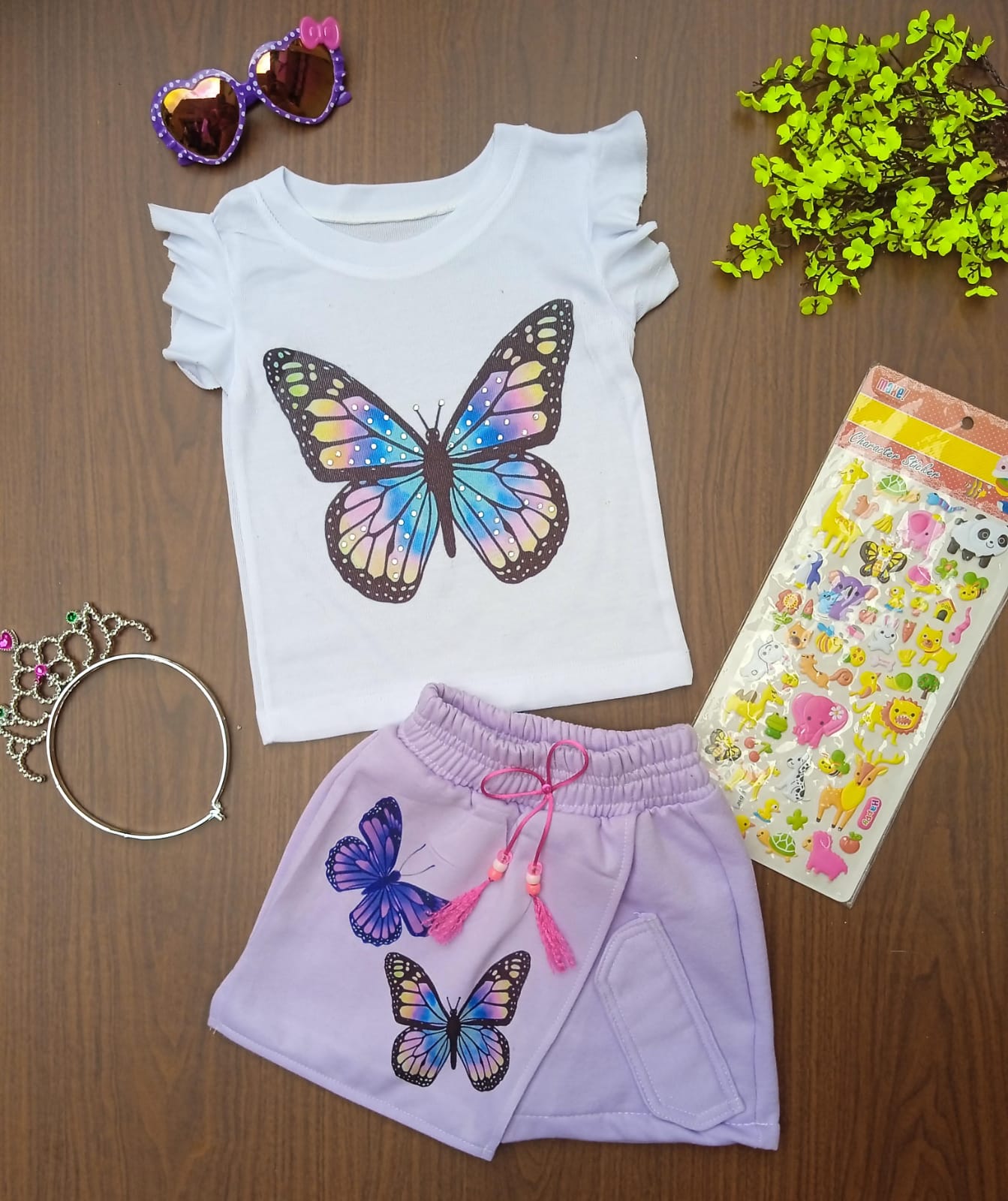 Conjunto mariposa