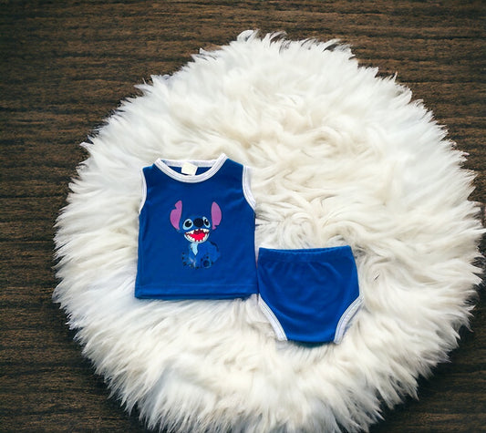 conjunto camiseta y calzon para bebe  niño