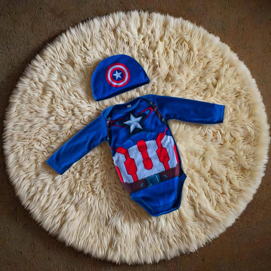 Mameluco Capitan America