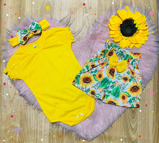 Conjunto short Girasol