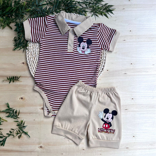Coniunto polo  Beige