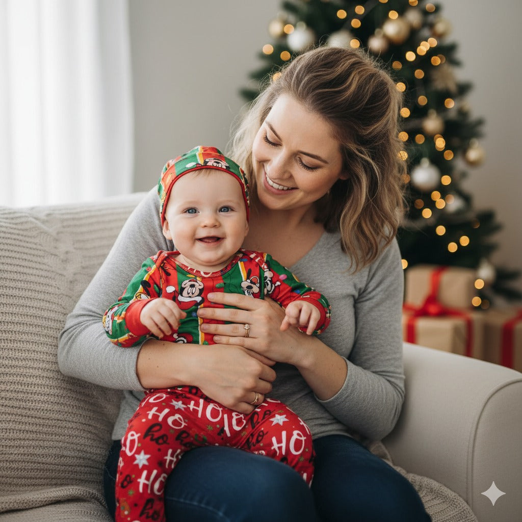 ✨ Conjunto Navideño 3 Piezas para Bebé 🎄