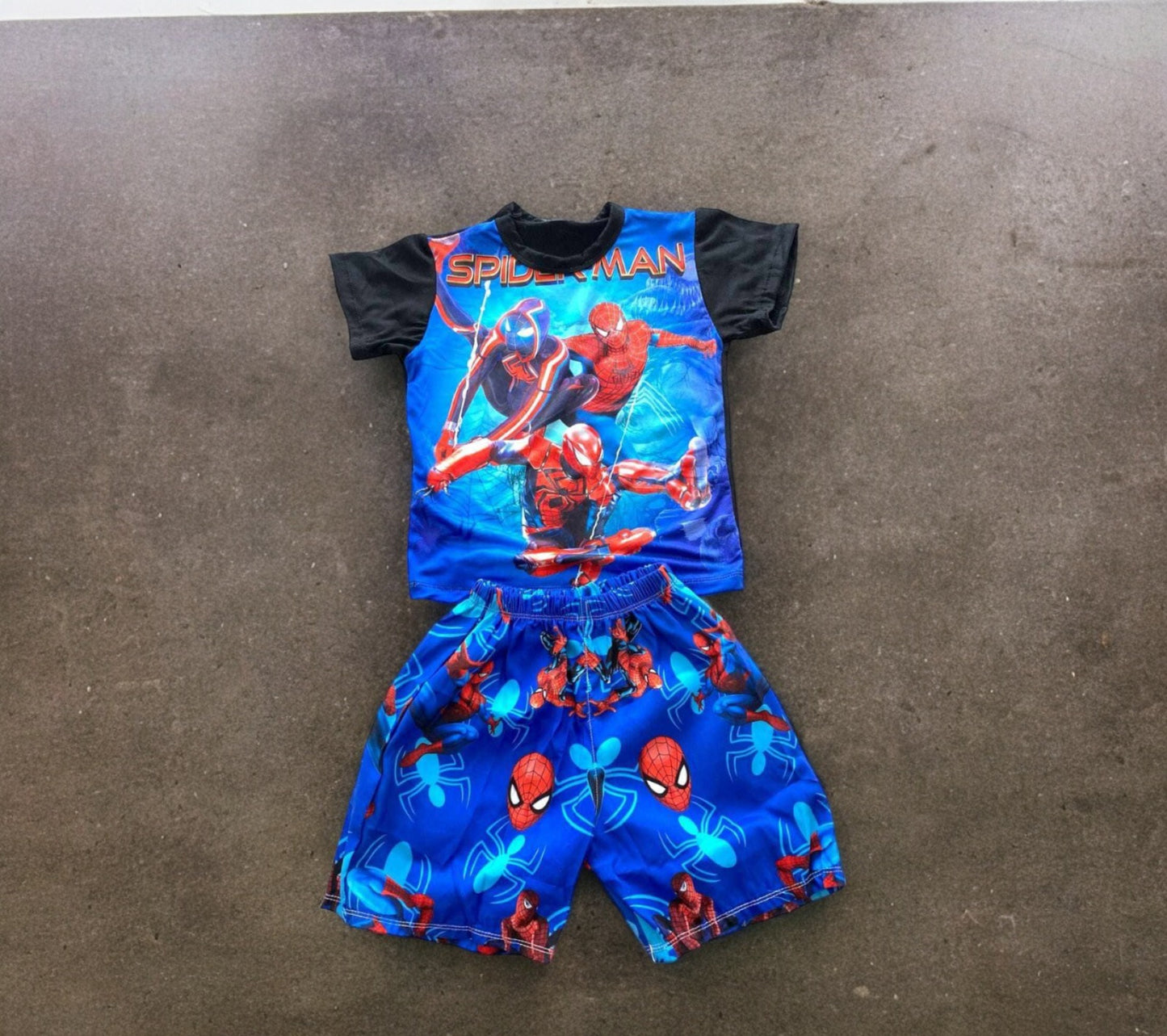 Conjunto Junior Spiderman