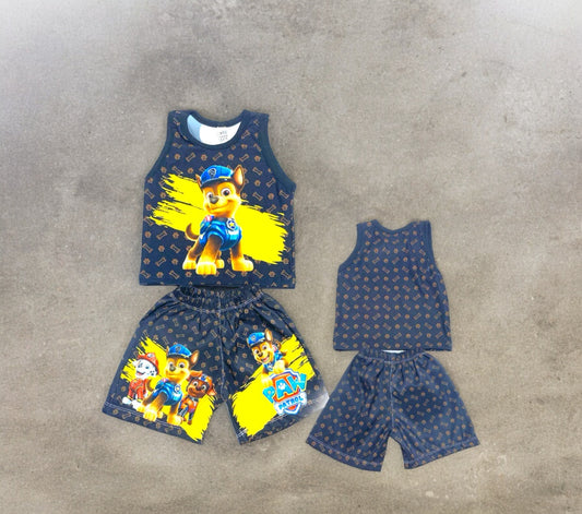 Conjunto Junior Paw Patrol sin mangas