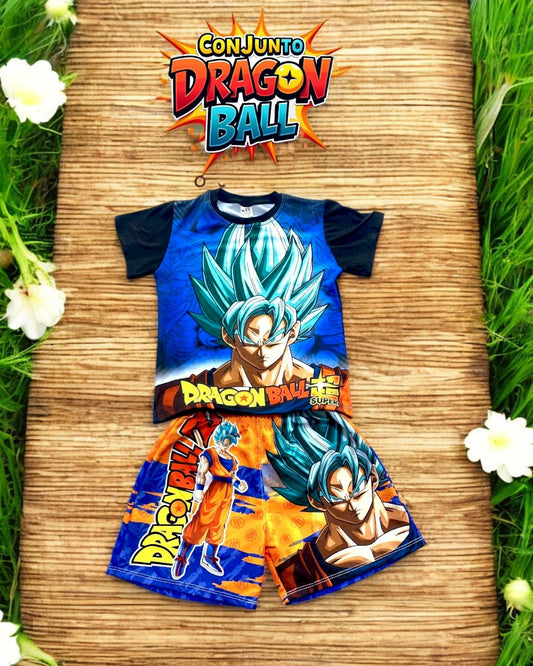 conjunto junior de Goku