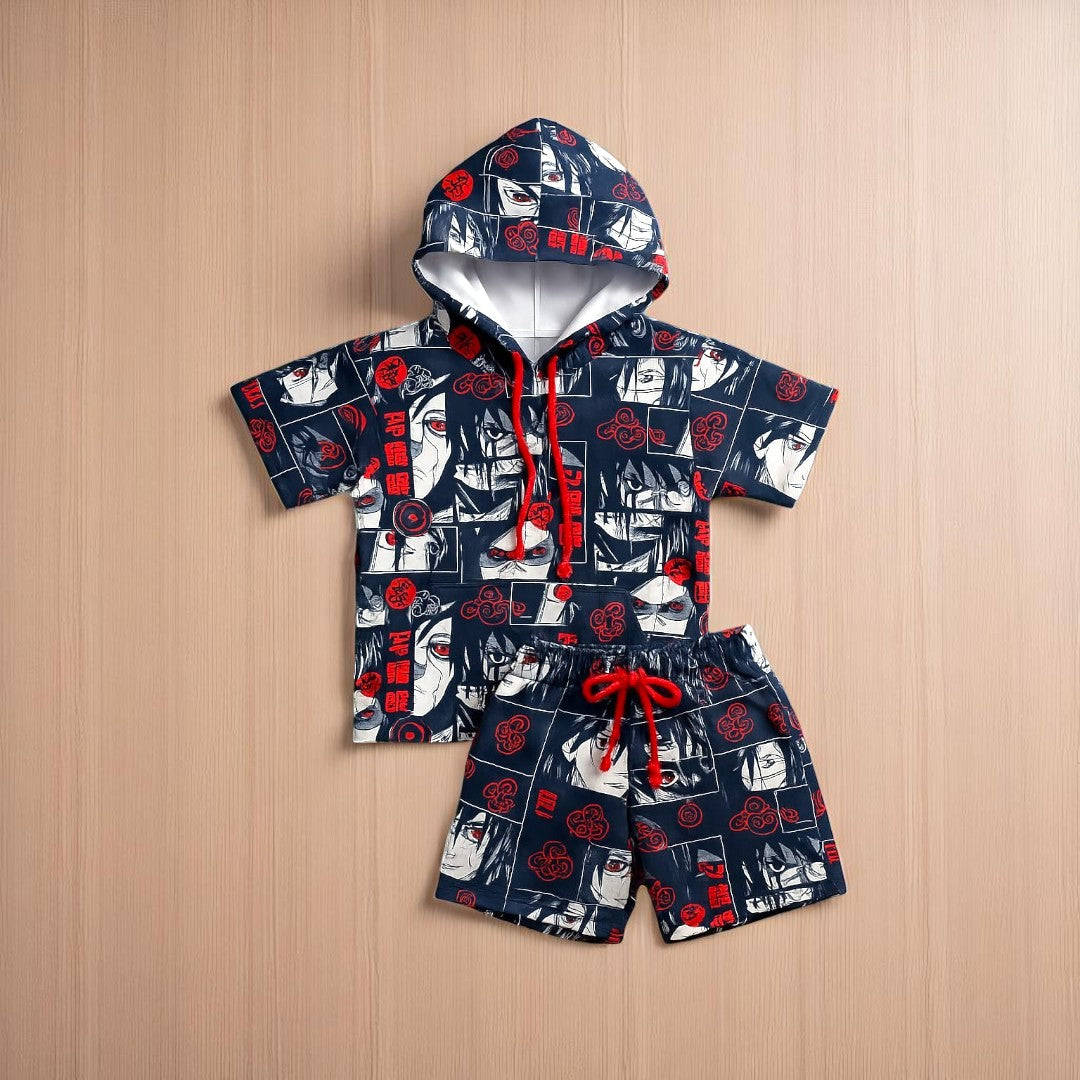 Conjunto de capota uchiha