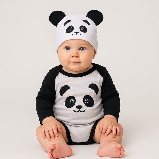 🐼✨ Conjunto Panda Ternura – Dulzura y comodidad en un solo look