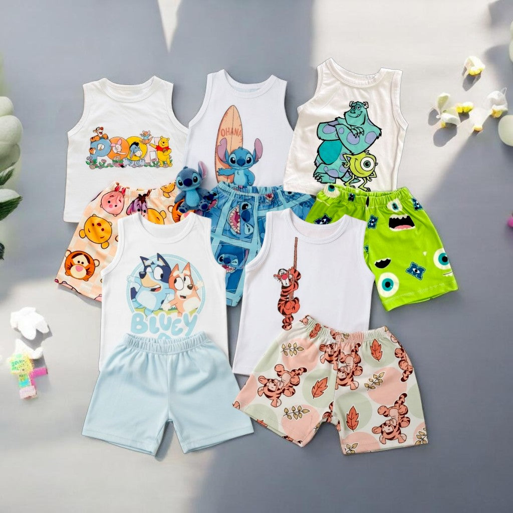 Conjunto Caseritos de Personajes para Bebé 🧸✨