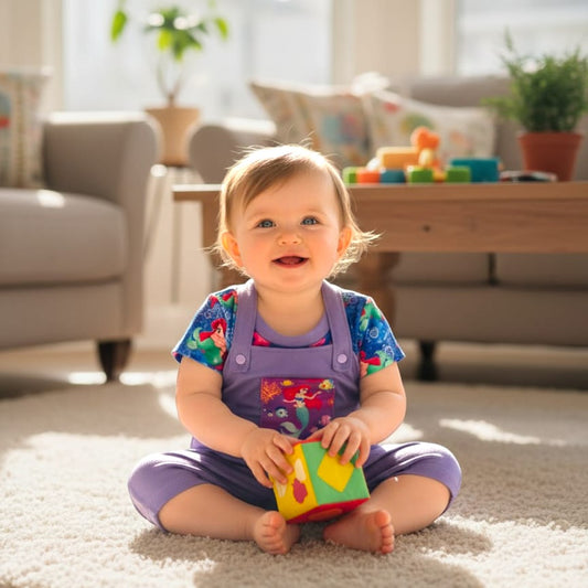 overol y camiseta sirenita Aventura Submarina