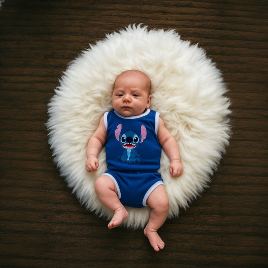 conjunto camiseta y calzon para bebe  niño